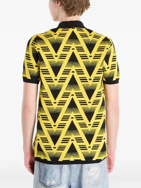 Dlouhé běžecké boty Adidas Terrex s krátkými rukávy s výstřihem do v černé