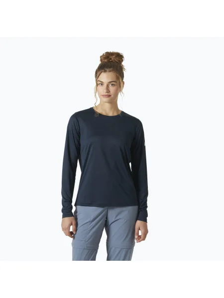 Tricou mânecă lungă Helly Hansen albastru închis