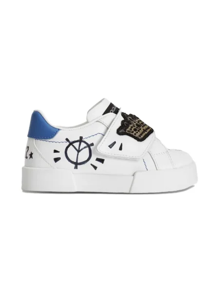 Sneakersy dziecięce Dolce And Gabbana białe