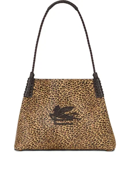 Geantă Etro cu imagine cu model leopard