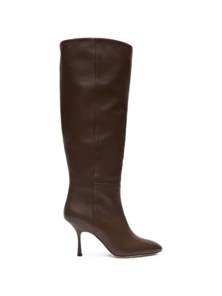 Cizme Stuart Weitzman din piele maro