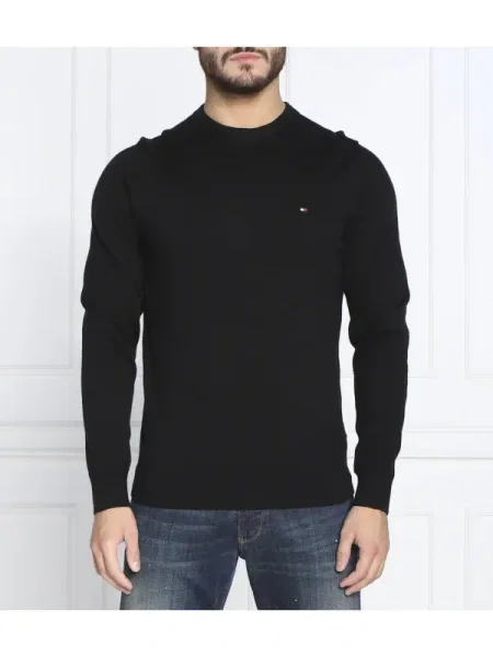 TOMMY HILFIGER Pulover negru