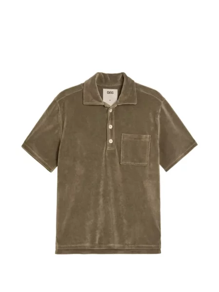 Поло тениска Oas Company кафяво
