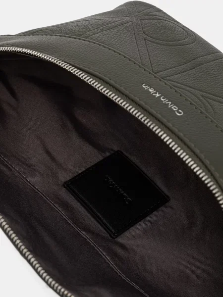 Calvin Klein férfi műbőr övtáska zöld