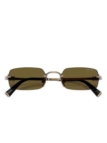 Ochelari de soare Miu Miu Eyewear auriu