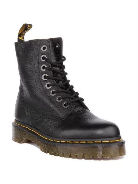 Botki Dr. Martens sznurowane skórzane czarne