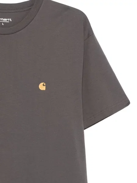 Μπλούζα Carhartt Wip με κέντημα γκρι