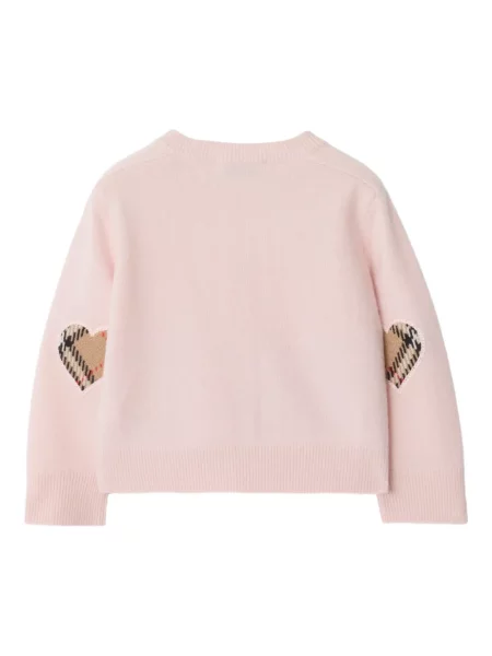 Dětské kardigan Burberry růžový