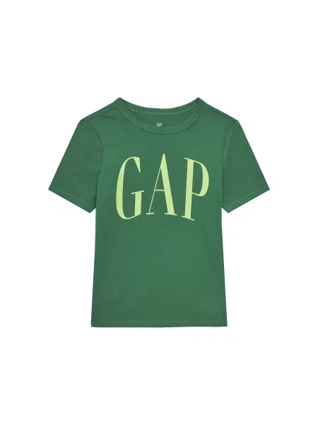 Gap Majica Regular Fit zelena