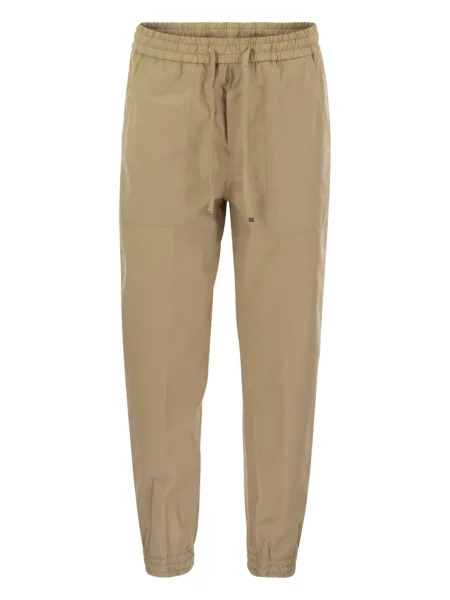 Pantaloni Dondup alb