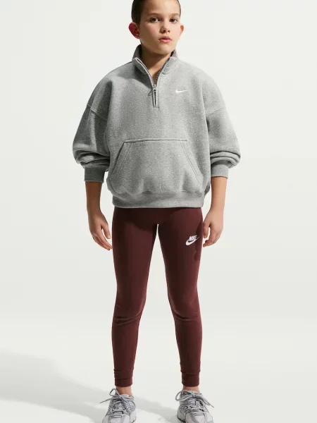 Nike легінси дитячі з бавовною Sportswear Classic