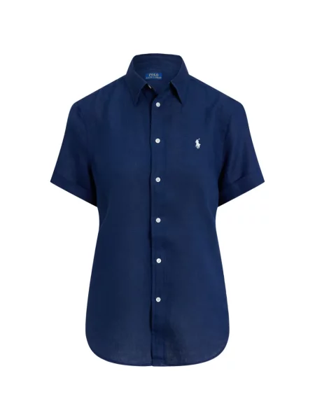 Scurt cămașă Polo Ralph Lauren cu cordon tricotate albastru