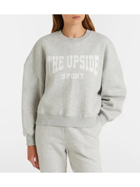 Hanorac The Upside din jerseu gri