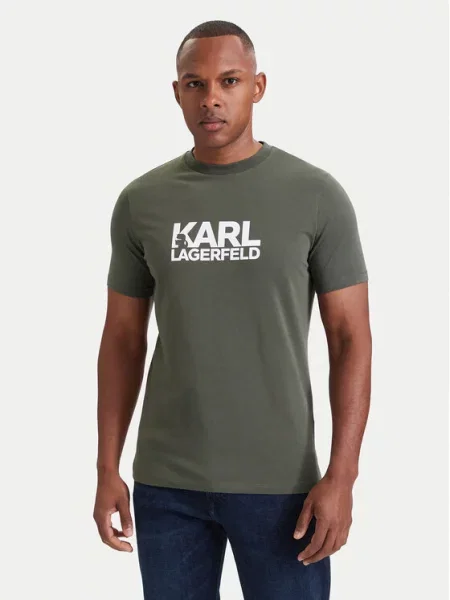 KARL LAGERFELD Póló zöld