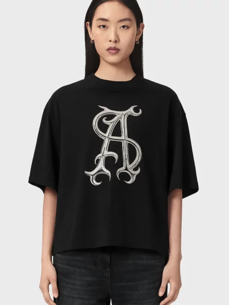 Футболка Allsaints черная