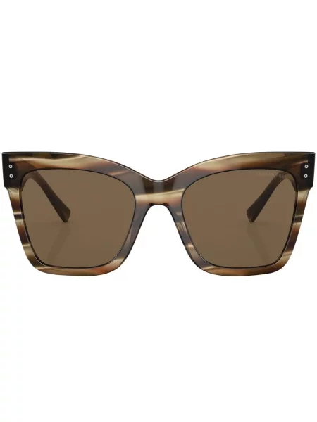Ochelari de soare Giorgio Armani cu imagine maro