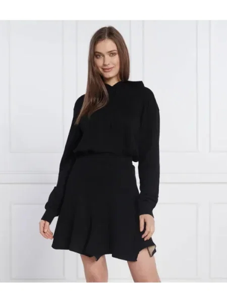 Silvian Heach Hanorac | Oversize fit negru