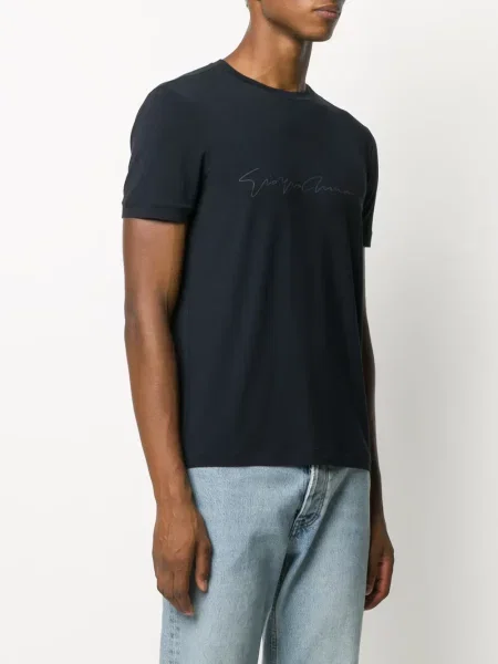 Tričko Giorgio Armani modré