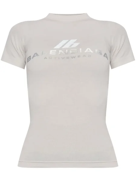 Tricou Balenciaga gri