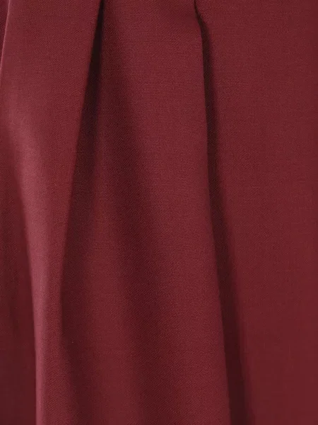 Pantaloni Crida plisate roșu