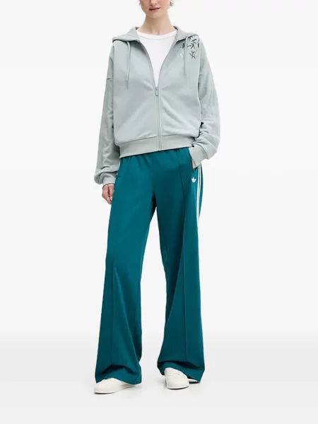 Kurtka Adidas w paski zielona