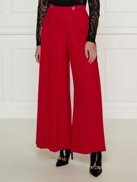 TWINSET Pantaloni | flare fit roșu