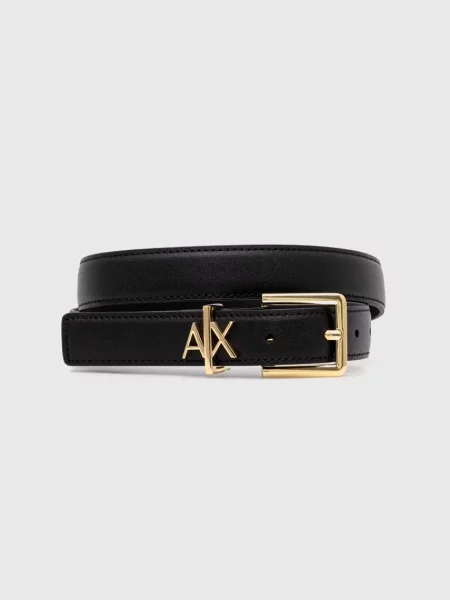 Armani Exchange de piele femei negru alb