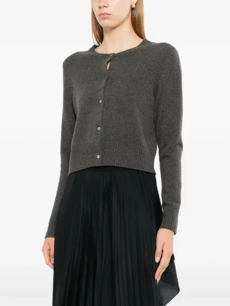 Decupat cardigan N.peal chunky gri