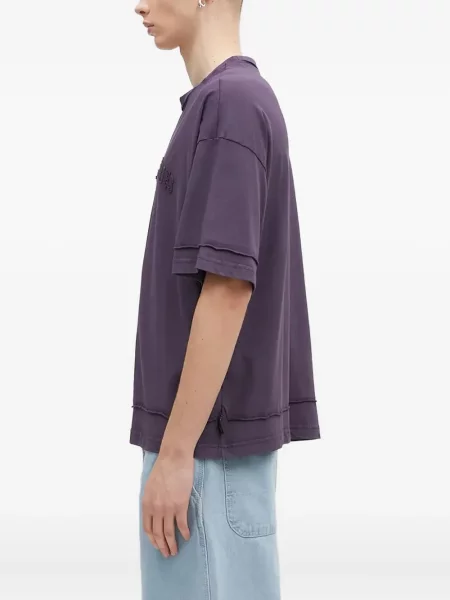 Tricou Alpha Industries cu broderie violet