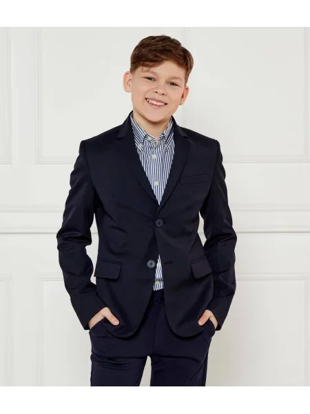 BOSS Kidswear Gyapjú zakó