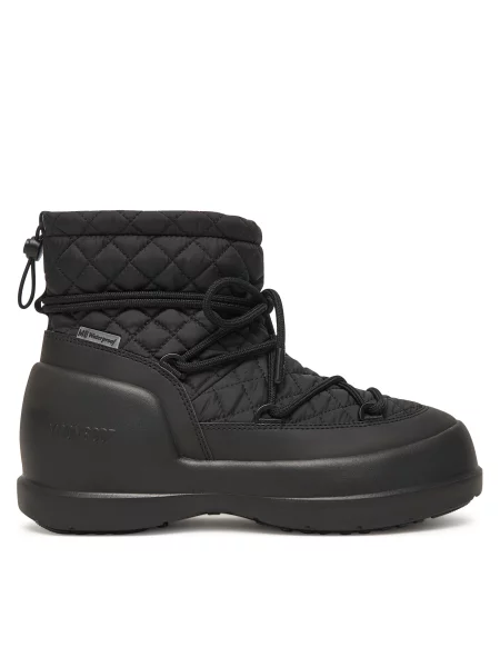 Moon Boot Čizme za snijeg Mb Mezzaluna Quilted Mid Wp crna