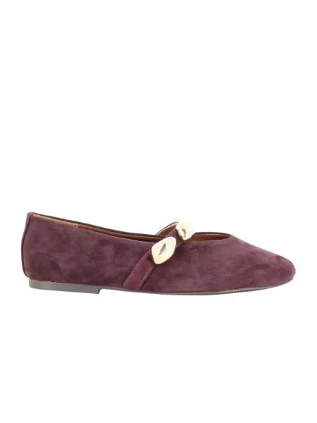 Balerinki Steve Madden fioletowe