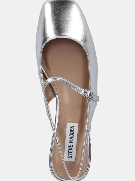 Туфли Steve Madden серебряные