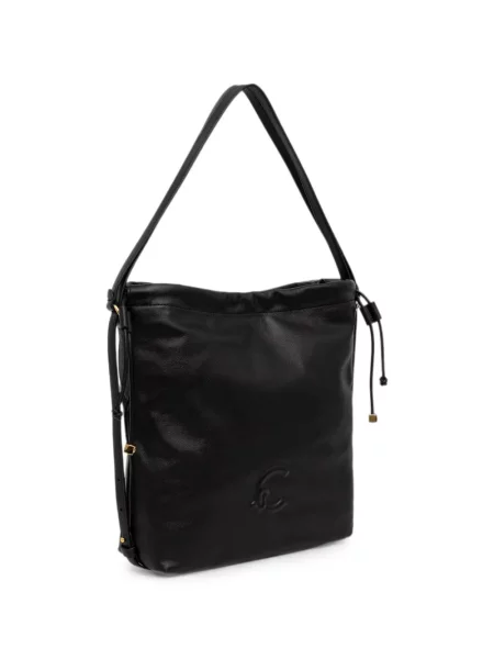 Geantă shopper Coccinelle cu cordon negru