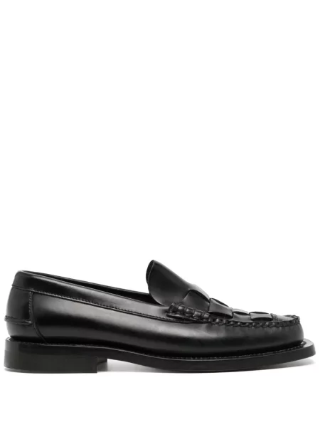 Pantofi loafer Hereu din piele negru
