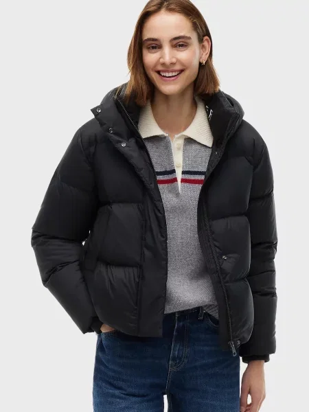 Пуховик Tommy Hilfiger чорний