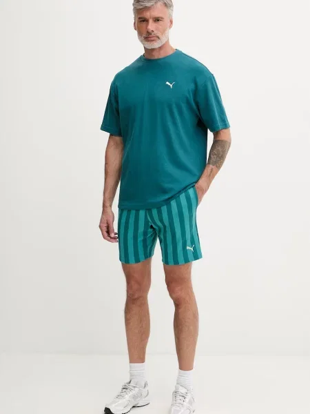 Puma tričko s bavlnou Essential elevated