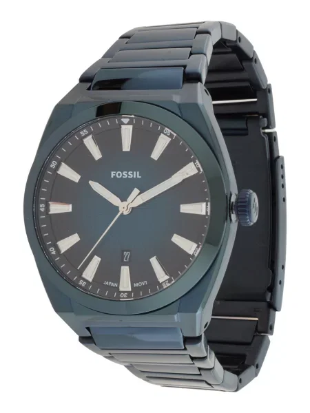 FOSSIL Analógové hodinky EVERETT námornícka modrá