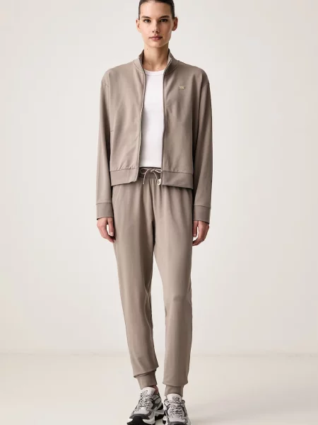 Emporio Armani compleu de trening pentru femei din cu maro