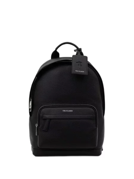 Rucsac Trussardi cu autograf negru