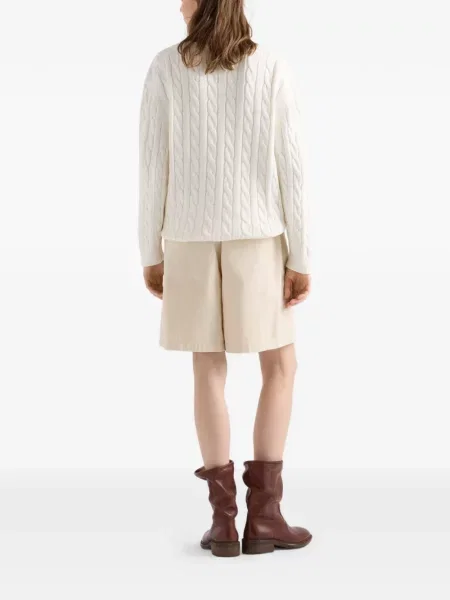 Cardigan Prada tricotate alb