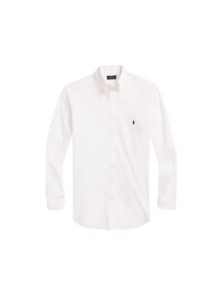 Koszula Polo Ralph Lauren z twillu biała