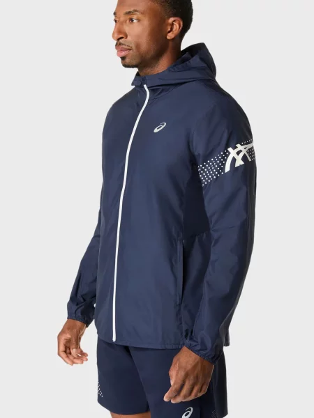 Вітровка Asics синя