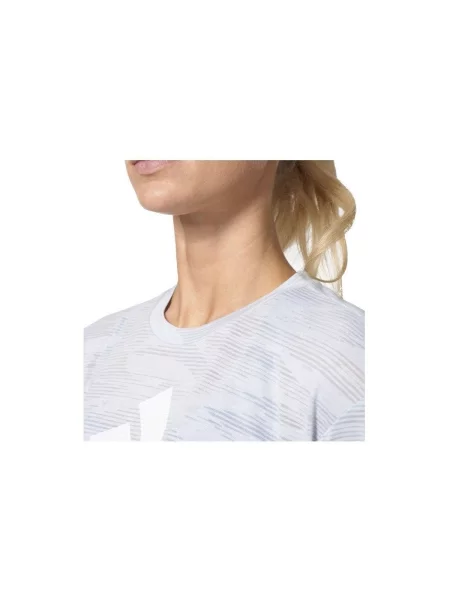 Decupat tricou Adidas albastru