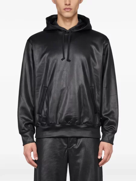 Hanorac cu glugă Comme Des Garcons Homme Plus negru