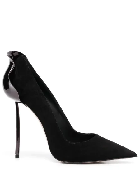 Pantofi cu toc Le Silla din piele de căprioară
