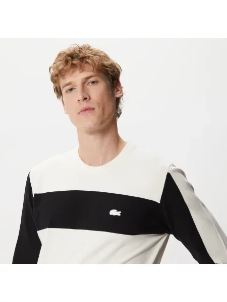 Lacoste Sweter Lacoste beżowy