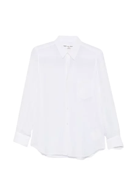 Gulerat cămașă Comme Des Garçons alb