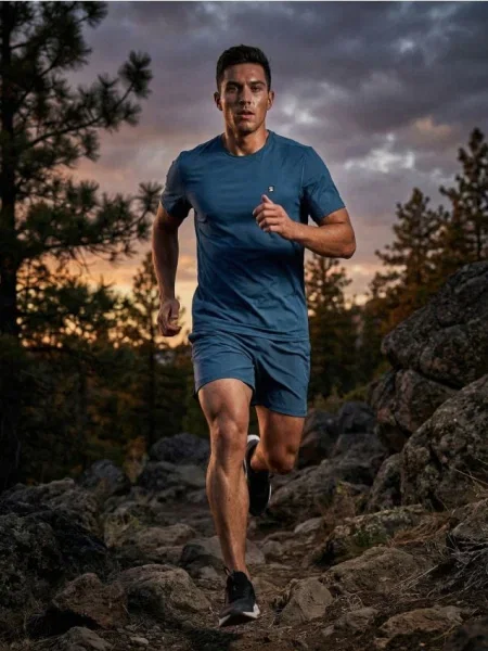 Sinsay Koszulka sportowa niebieski