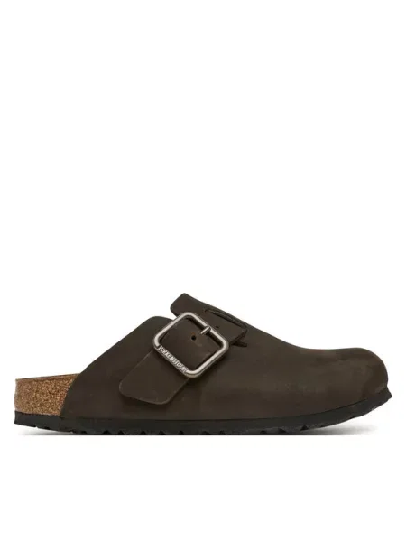 Birkenstock Чехли Boston Wire Buckle Тъмнокафяв